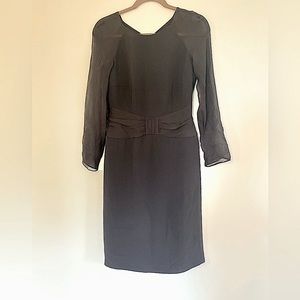GIORGIO ARMANI BLACK LABLE BLACK DRESS more than $50% off
